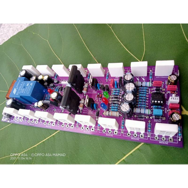 Jual Kit power ocl 506 TEF 2U lengkap protek speaker cocok untuk rumahan/lapangan outdoor