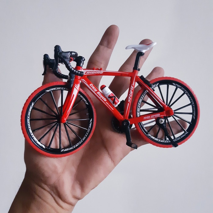 Jual Diecast Sepeda Balap Alloy Mainan Miniatur Roadbike Bicycle Road Bike | Shopee Indonesia