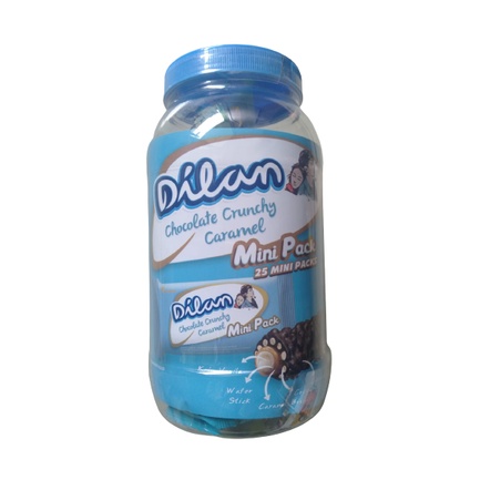 Jual Dilan Coklat Mini Pack Toples Isi 25 | Shopee Indonesia