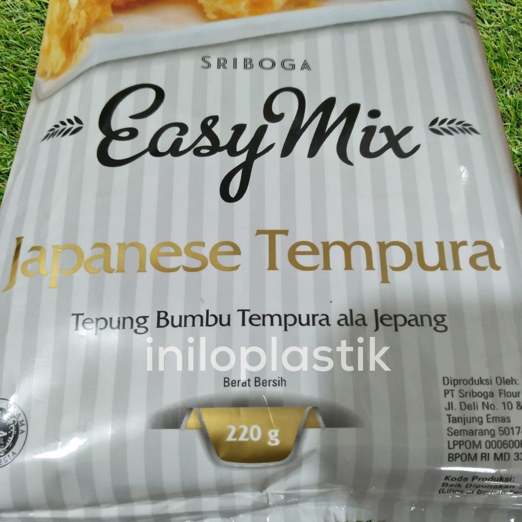 Jual Tepung Premix Sriboga Easymix Japanese Tempura 220gr Shopee