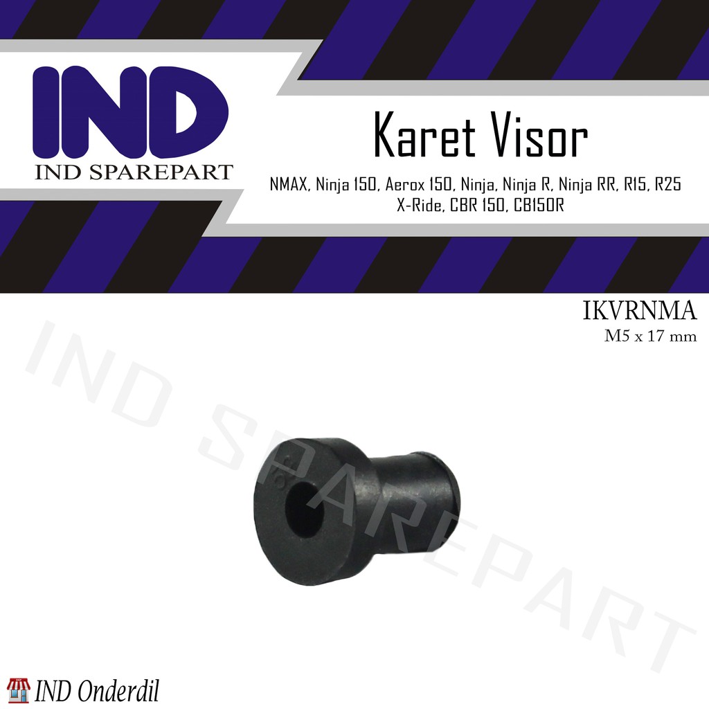 Mur Karet Ganjel/Dudukan Baut/Baud Visor/Winshield/Windshild/Win Shield