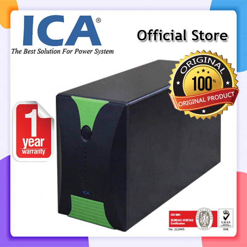 ICA UPS CT382B 600 VA - UPS LINE INTERACTIVE | Shopee Indonesia
