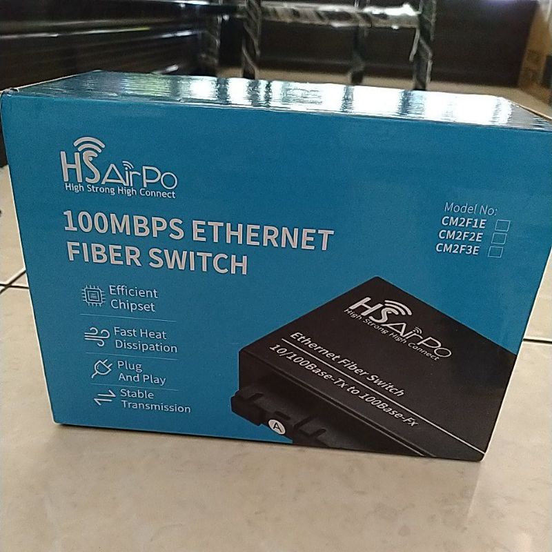 Jual MEDIA CONVERTER HSAIRPO 2FO 2LAN (LED) Indonesia