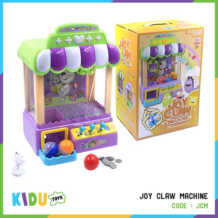 Jual Mainan Anak Kekinian Joy Claw Machine / Mesin Capit / Mainan Capit Kidu Toys | Shopee Indonesia