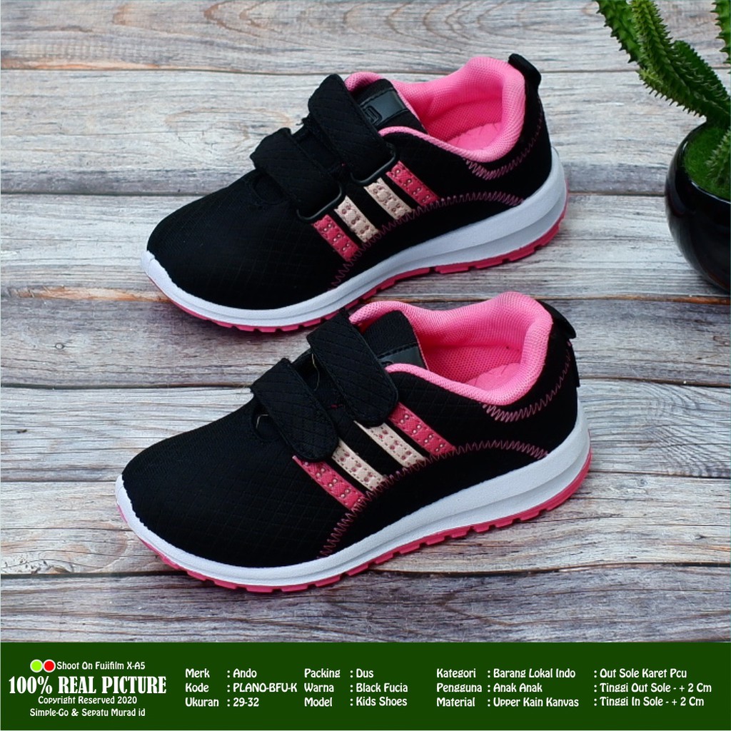 Ando sepatu sport anak plano 2932 Shopee Indonesia