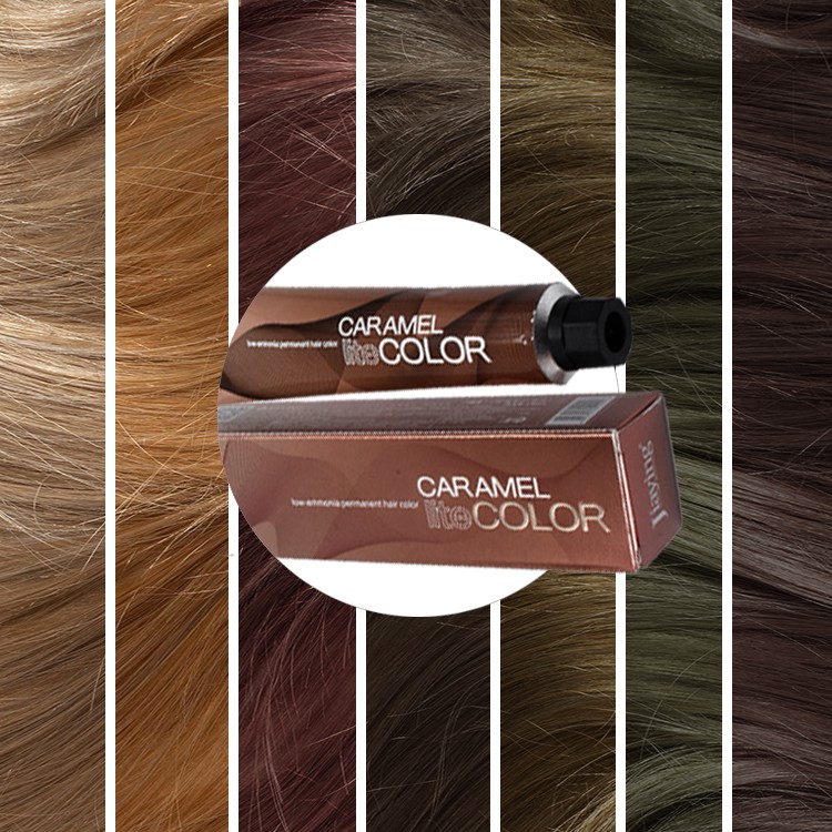 Jual Caramel Lite Hair Color Pewarna Cat Rambut Natural Brown Cokelat Permanen | Shopee Indonesia