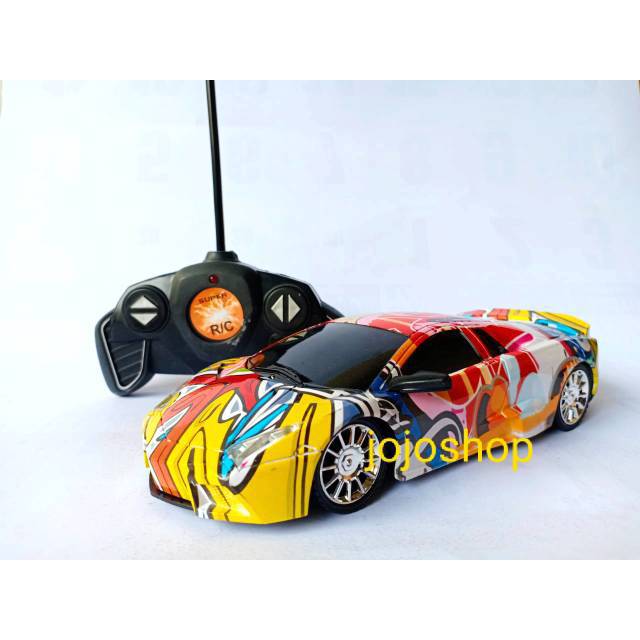 Jual Mobil Balap Mobil R/C Mobil Batik Mainan Anak Mobil Mobilan Remote Control | Shopee Indonesia