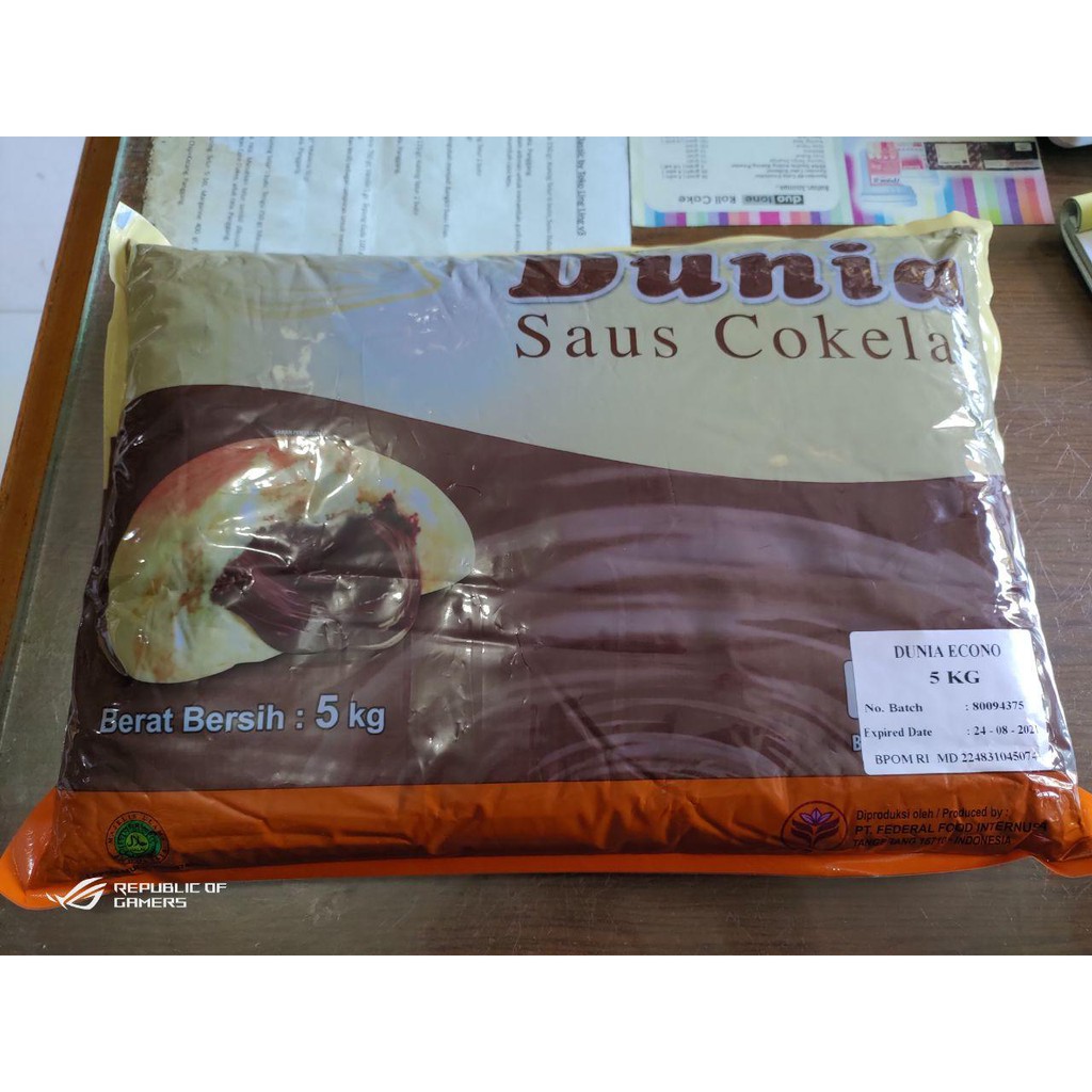 Jual Dunia Coklat Filling / Selai Coklat Isian Roti 5 Kg | Shopee Indonesia