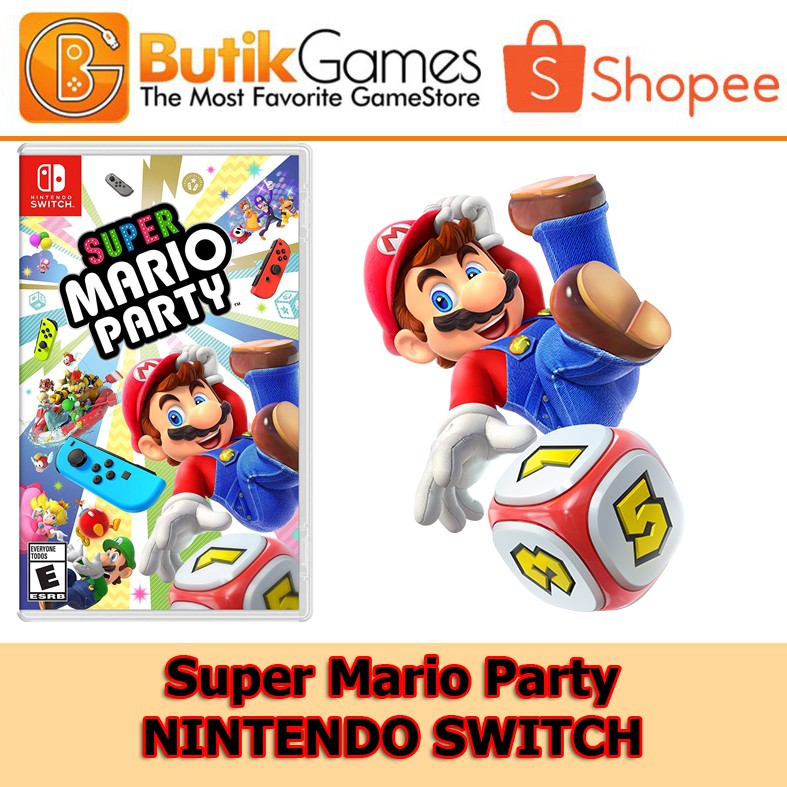 Jual Super Mario Party Nintendo Switch Gameswitch | Shopee Indonesia
