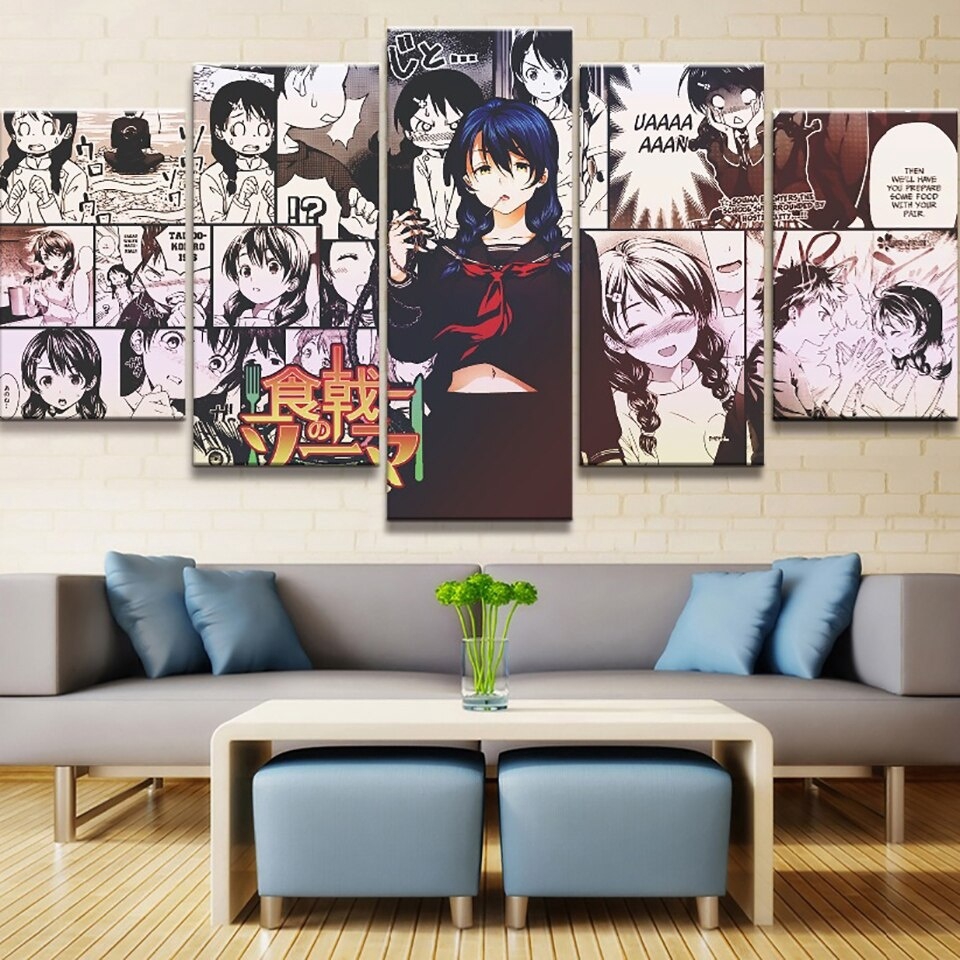 Anime Poster Wall Design To Decoration