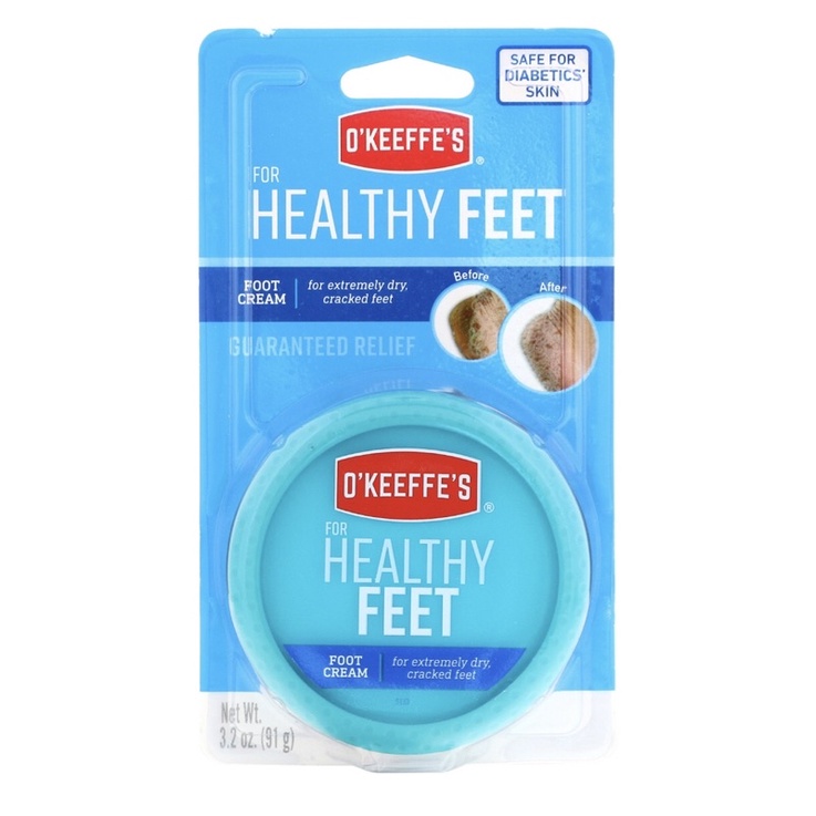 Jual O'keeffe's For Healthy Feet Foot Cream 91 Gr | Shopee Indonesia