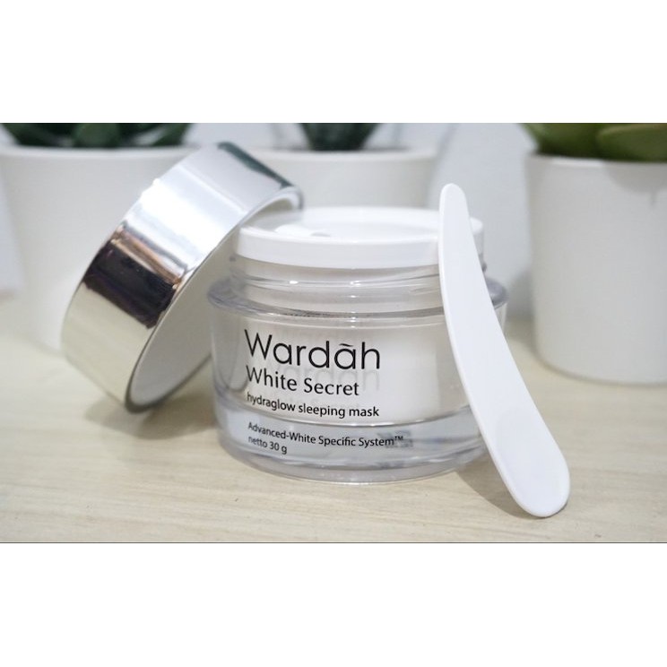 Jual Wardah White Secret HydraGlow Sleeping Mask 30GR Shopee Indonesia