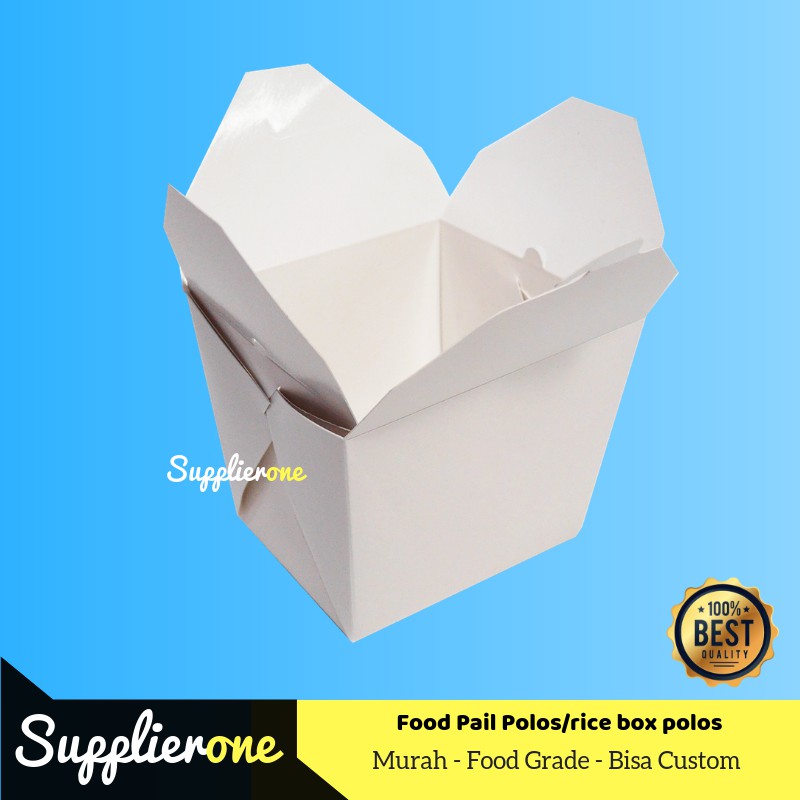 Jual Food Pail M / Foodpail / Food Pail Box / Kemasan Rice Box / Dus