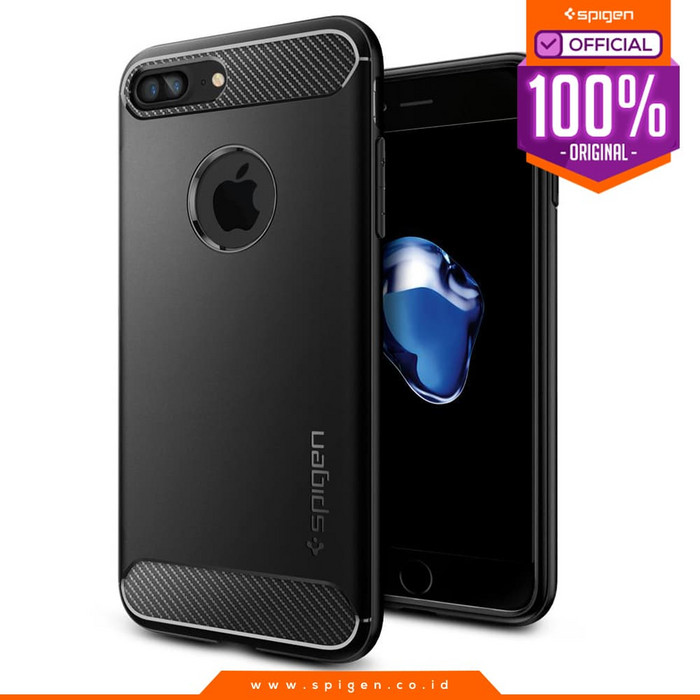 Jual Spigen Iphone 7 Plus 8 Plus Case Rugged Armor | Shopee Indonesia