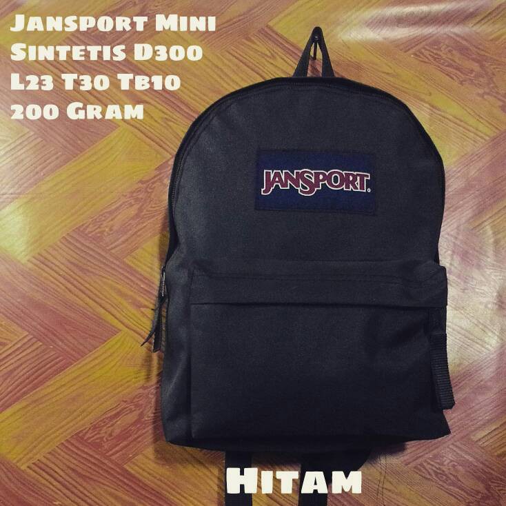 Jual jansport mini hitam Shopee Indonesia