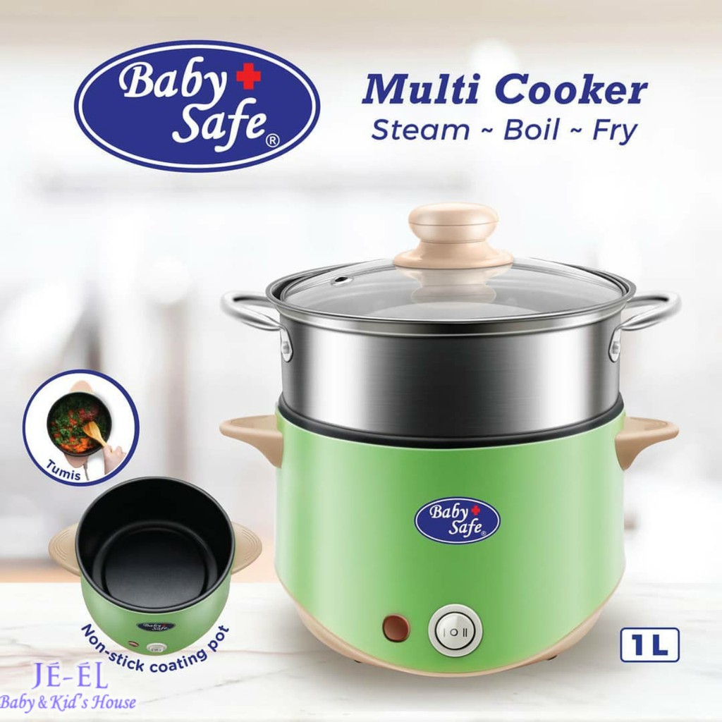 Jual Baby Safe Multi Cooker Steam Boil Fry Mengukus Merebus Menggoreng
