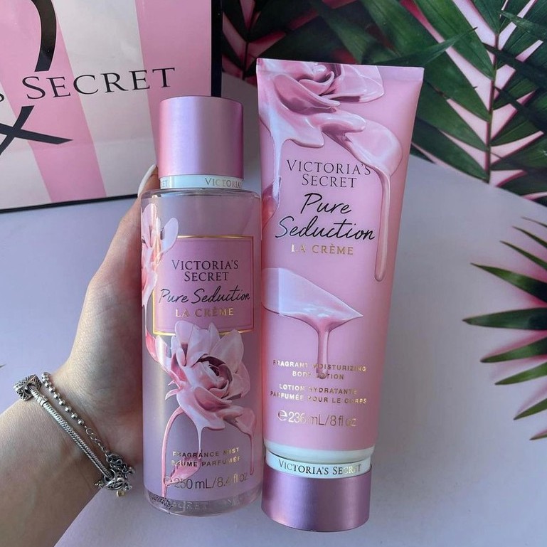 Jual VICTORIA SECRET SET BODY MIST 250mL & BODY LOTION 236mL. Indonesia