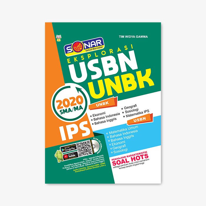 Yrama Widya Buku Sonar Eksplorasi USBN/UNBK SMA/MA untuk