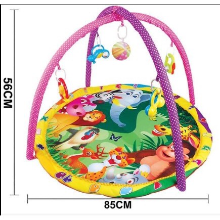 Jual Baby House Playmat Bayi Premium Matras / Kasur + Mainan Gantung Rattle + Music | Shopee Indonesia