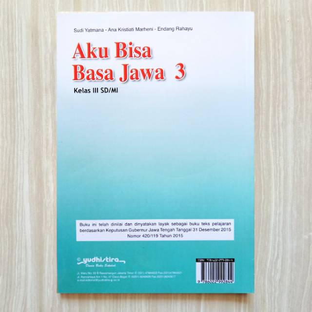 48+ Kunci Jawaban Buku Bahasa Jawa Kelas 3 Sd Yudhistira