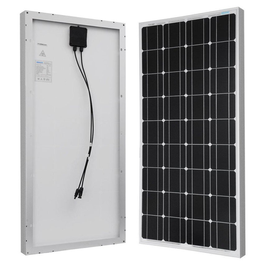 Jual Solar Panel Monocrystalline 100 Wp Surya Cell Power Watt Peak