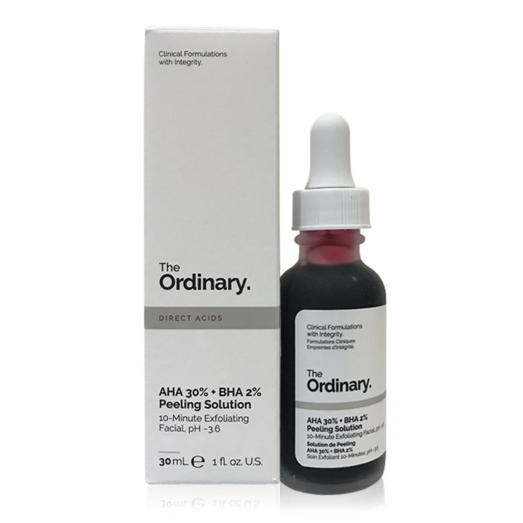 Jual The Ordinary Aha 30% + Bha 2% Peeling Solution | Shopee Indonesia