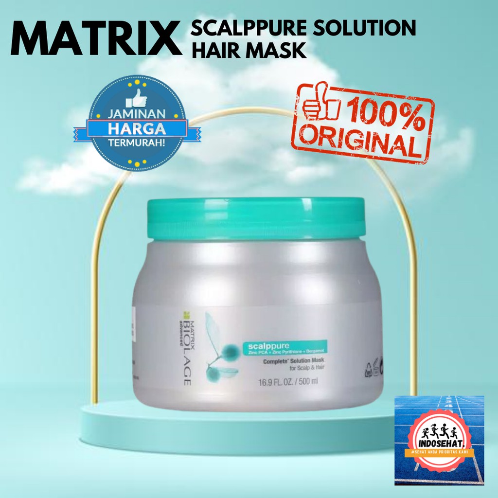 Jual MATRIX Biolage Scalppure Complete Solution Hair Mask Masker