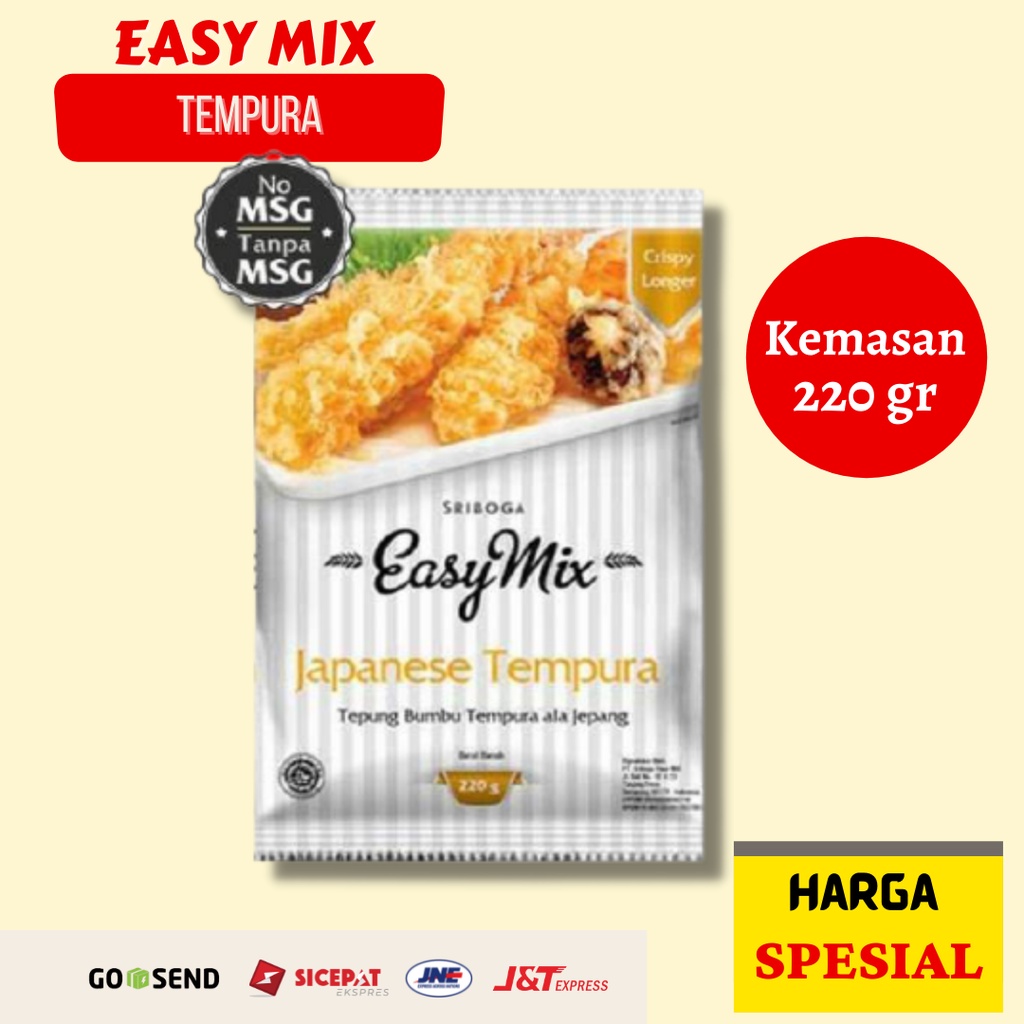 Jual Tepung bumbu Easy Mix Japanese Tempura 1 KG Indonesia