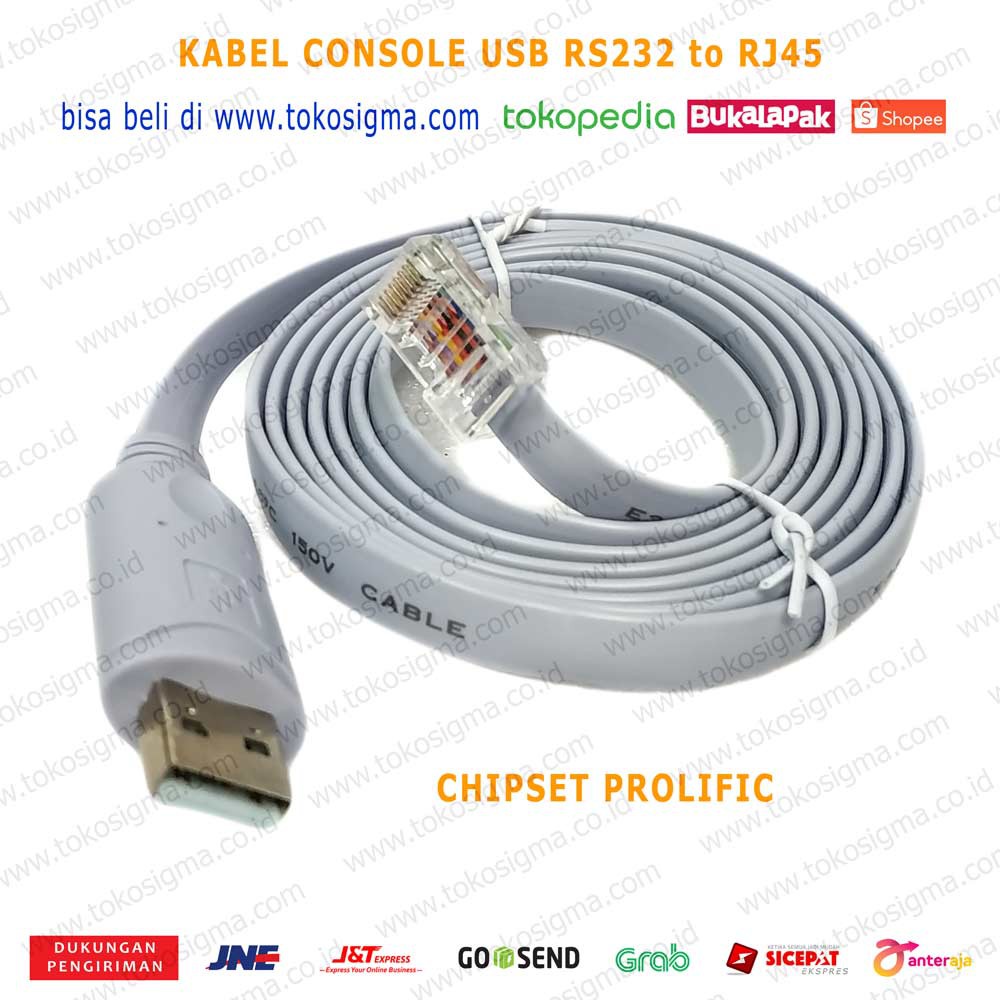 Jual Usb Rs232 To Rj45 - Kabel Console Untuk Cisco Huawei Router Flat Rj-45 | Shopee Indonesia