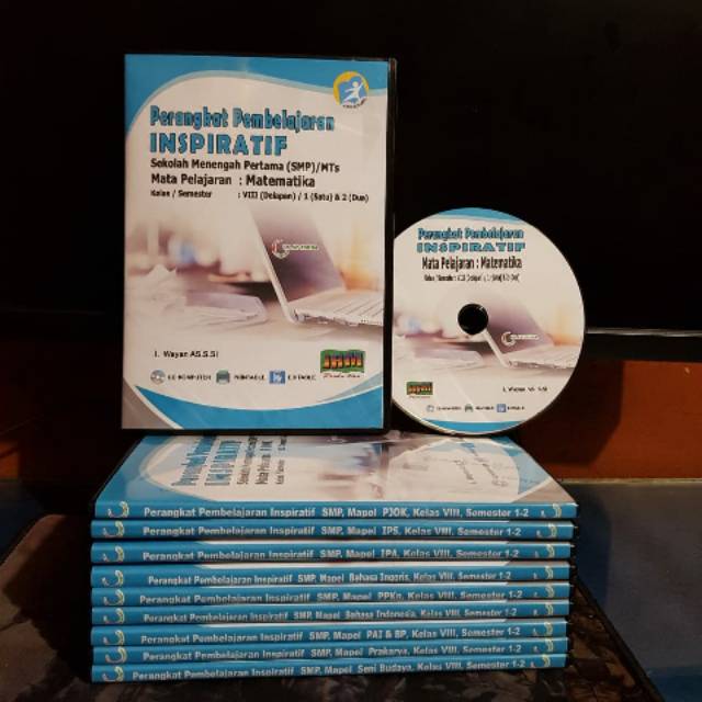 CD RPP 1 LEMBAR INSPIRATIF K13 SMP/Mts Mapel Matematika Kelas 8/VIII Revisi 2020 Shopee Indonesia