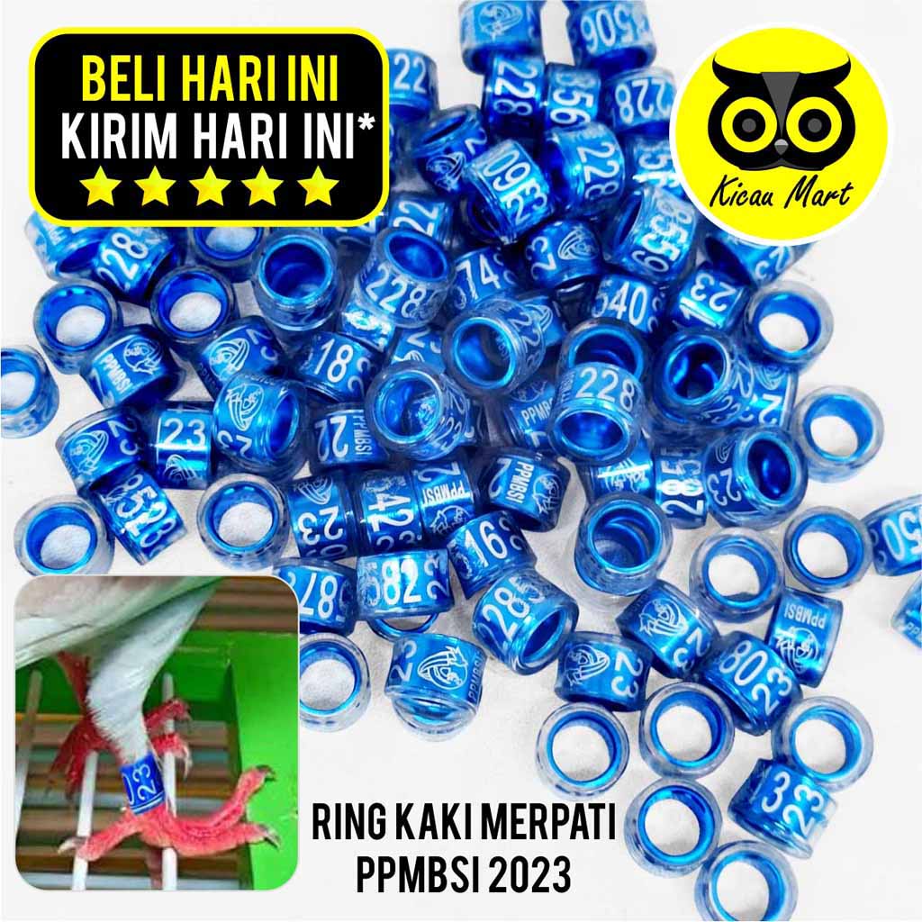 Jual Ring Ppmbsi 2023 Ring Merpati Balap Ppmbsi 2023 Gelang Cincin Ring Kaki Burung Merpati Dara Rgpmsi | Shopee Indonesia