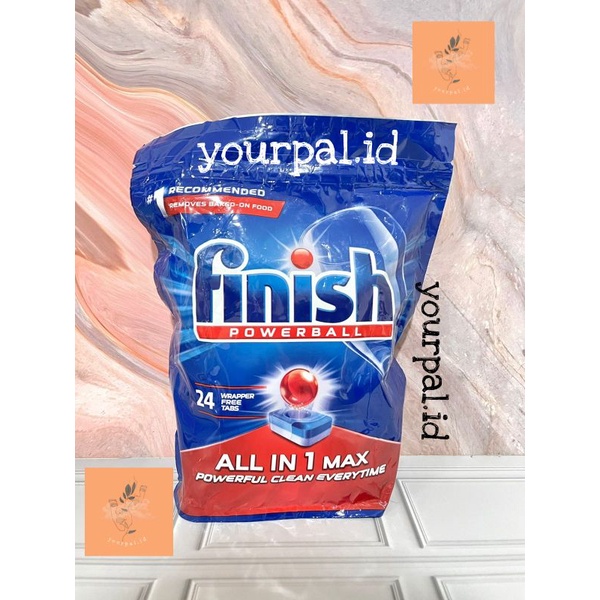 Jual Finish Powerball All In 1 Max - 24Tabs (Dishwasher) Indonesia|Shopee Indonesia