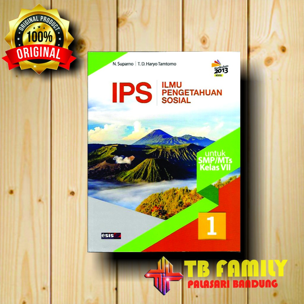 Buku IPS SMP Kelas 7 N. Supamo Penerbit ERLANGGA Shopee Indonesia