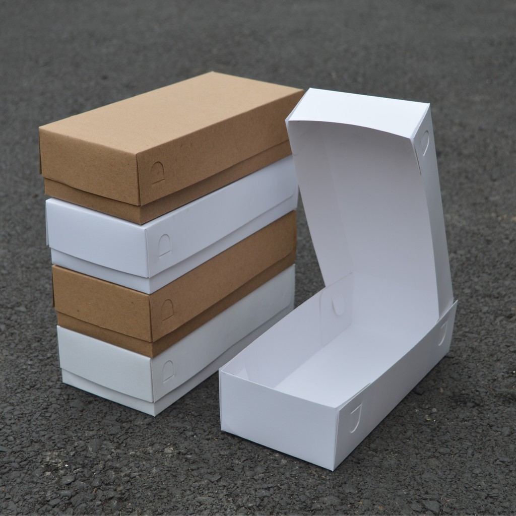 DD22 Dus Packaging Pisang Nugget Box Brownies Kotak Kemasan Donat Gift