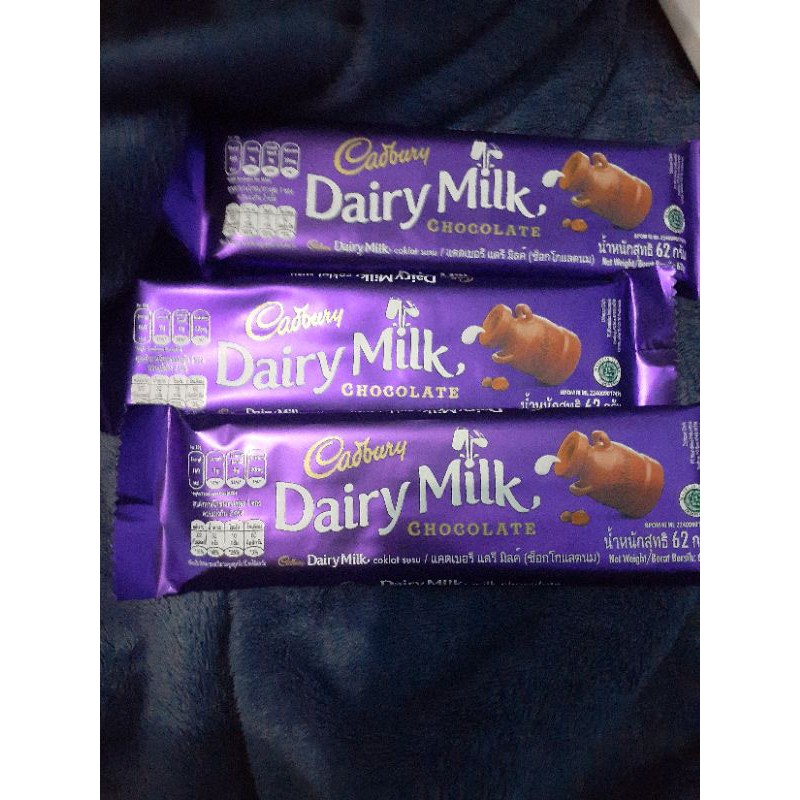 Jual Cadbury Dairy Milk 62 Gram | Shopee Indonesia