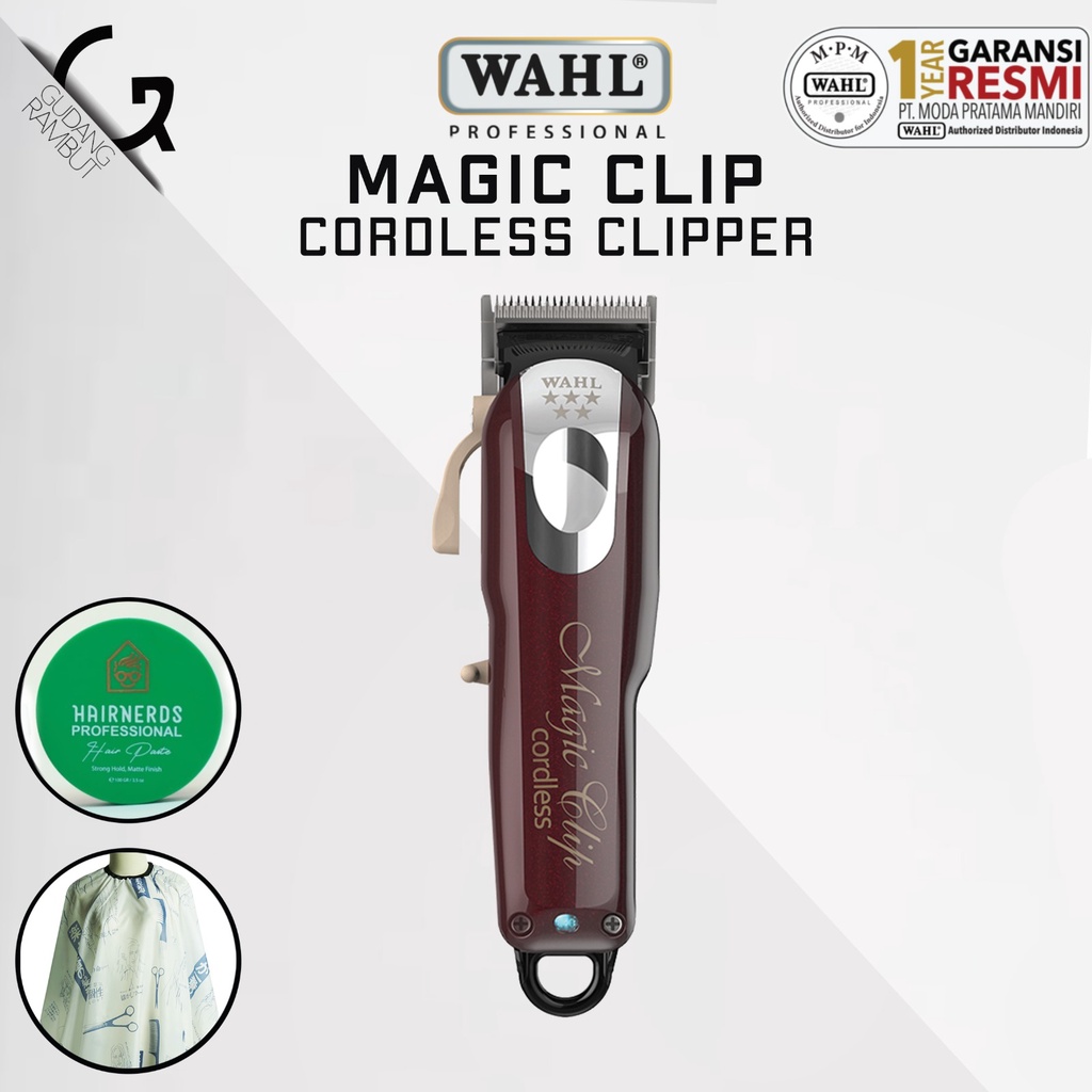 Jual Magic Clip Cordless Wahl Cukur Rambut Barber Original | Shopee Indonesia