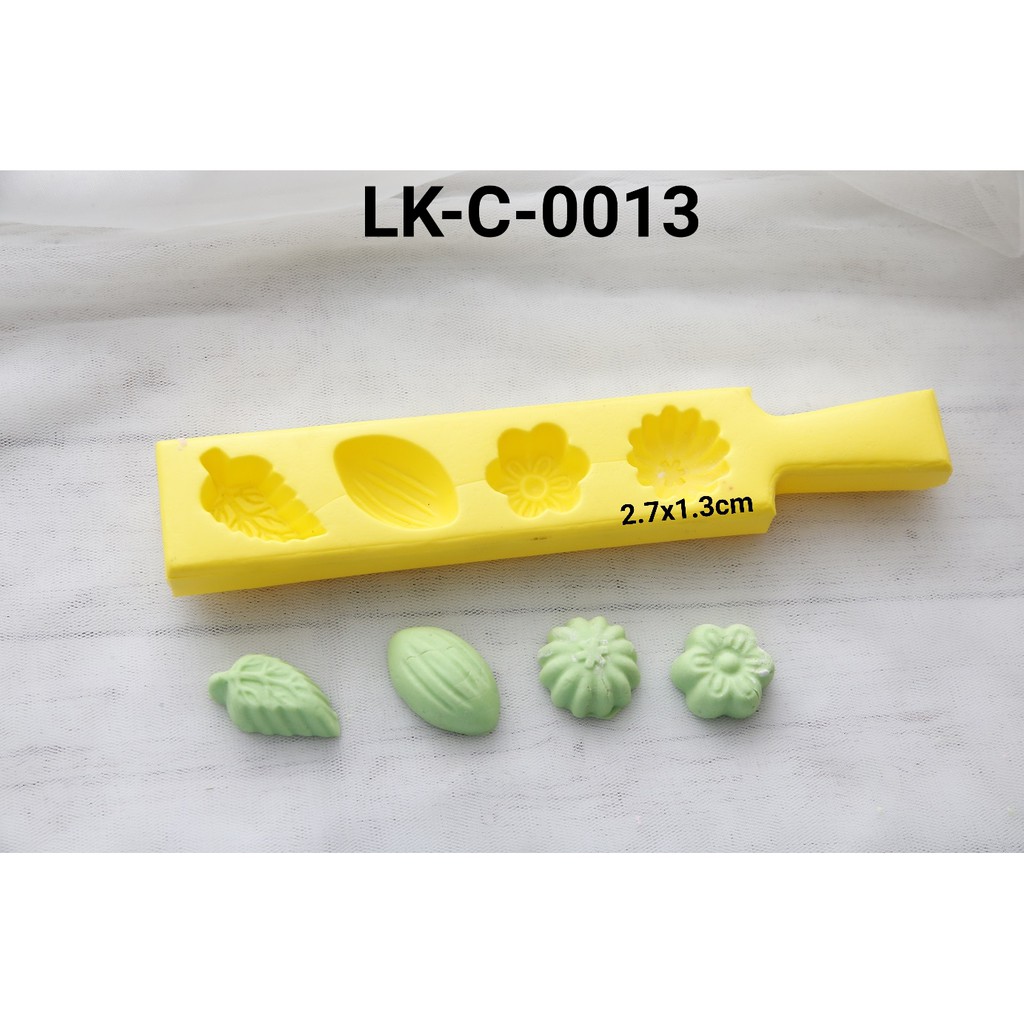 Jual LKC0013 Cetakan kue kering cetakan nastar lokal daun bunga