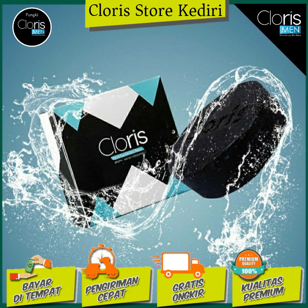CLORIS MEN SOAP ORIGINAL /SABUN CLORIS Pembersih Wajah