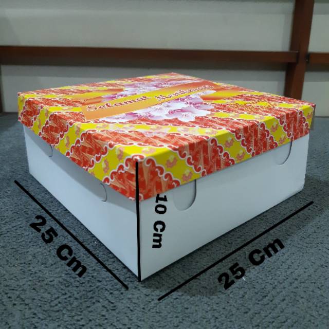 DUS NASI / NASI KOTAK / NASI BOX / KOTAK NASI / DUS HAJATAN UKURAN 25 X