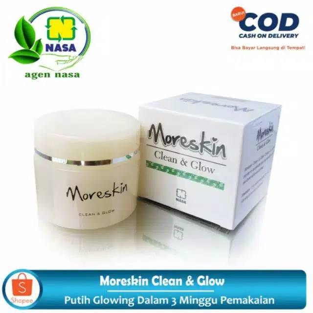 Jual Moreskin clean & glow bikin wajah glowing Shopee Indonesia
