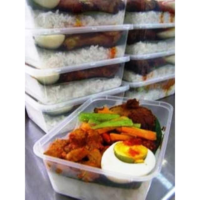 Paket Nasi Box Standar isi Lengkap Halal Shopee Indonesia