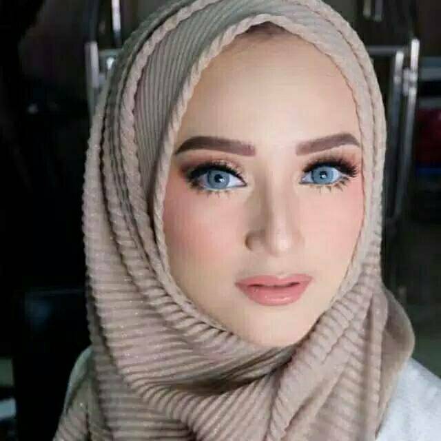 Square Plisket Hijab Segiempat Plisket Kerudung Segiempat Hijab Jilbab