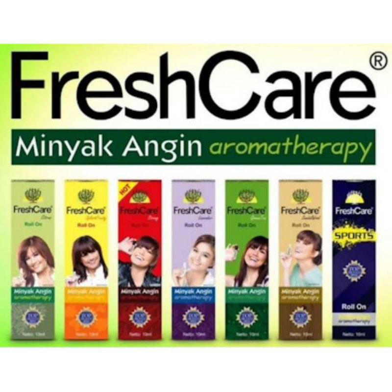Jual freshcare kerok & roll teens mix citrus roll on + inhaler press