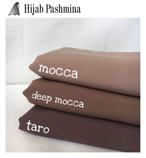 Jual Hijab Pashmina Diamond, Fashion Muslim Wanita Seri Warna Coklat | Shopee Indonesia