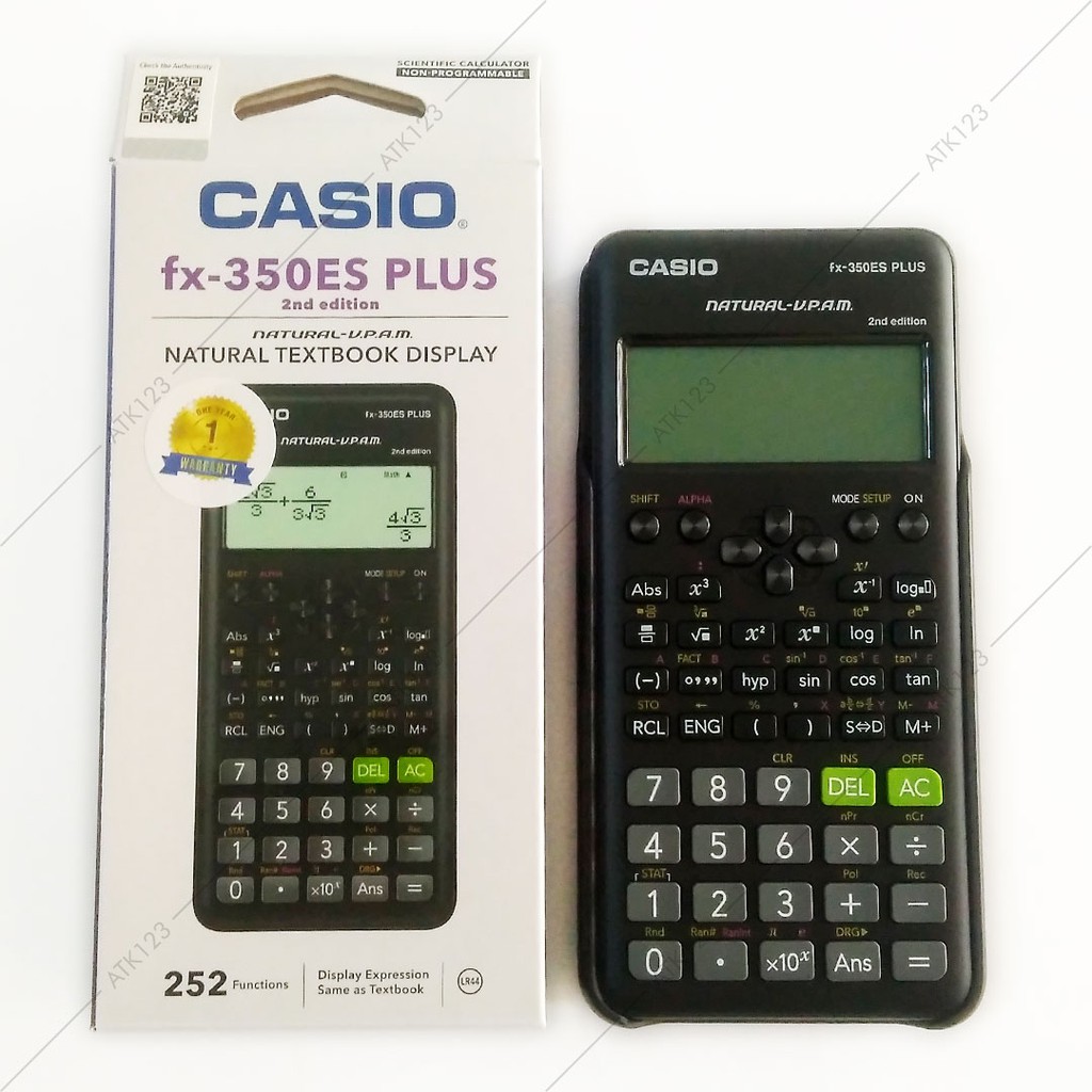 Jual Kalkulator Ilmiah / Scientific Calculator Casio fx350ES PLUS
