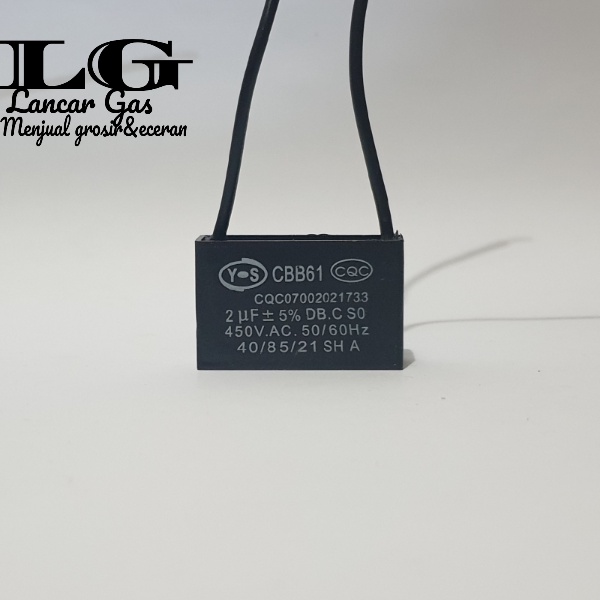 Jual kapasitor kipas angin 2uf Maspion/Capasitor 2uf Micro Shopee