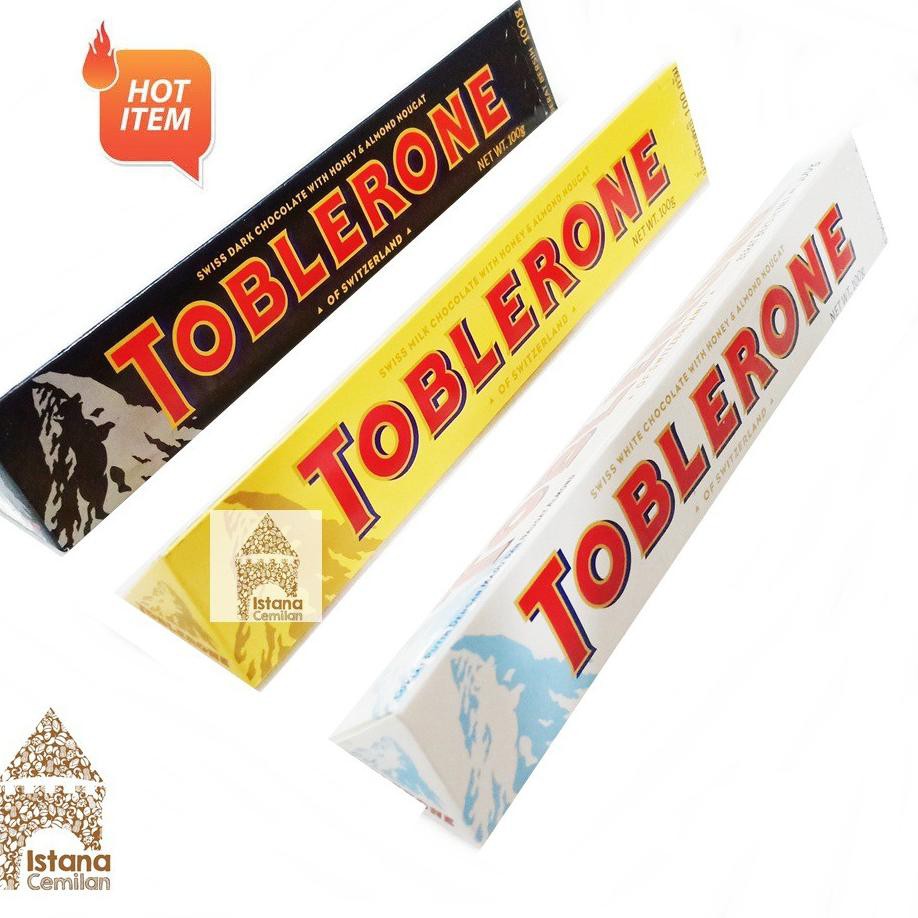 Jual Jual Sacrp Toblerone Cokelat Swiss Dark / White / Milk Chocolate 100 Gram . Coklat Valentine 33 Read | Shopee Indonesia