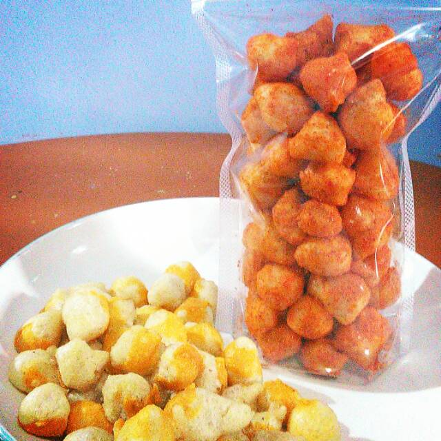 Siomay Kering Bumbu Pedas Cemilan Snack Jajanan Makanan Ringan Siomay