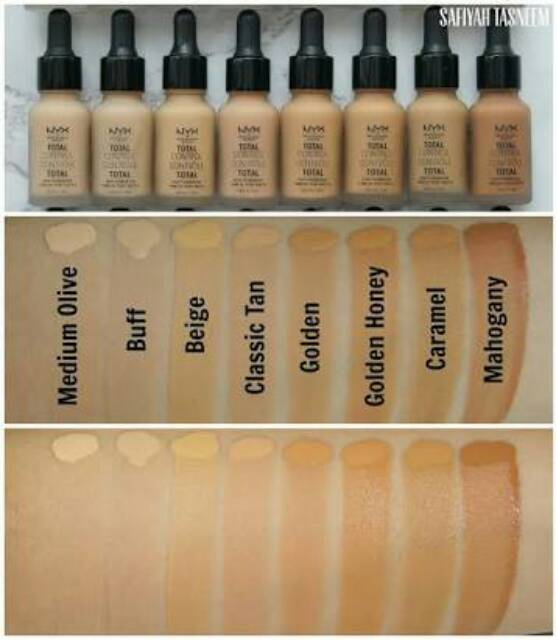 Jual Nyx Total Control Drop Foundation | Shopee Indonesia