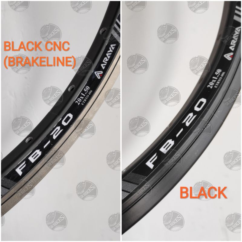 Velg Rim 20" Murni 20 406 Sepeda Lipat Minion. DOUBLE WALL. ARAYA FB20